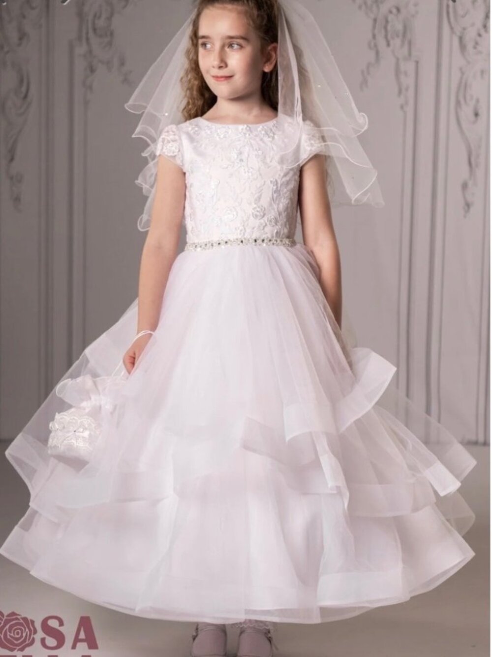 Communion Dress by Sweetie Pie - Rosabella Size 6